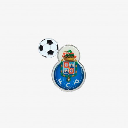 FC Porto Logo and Ball Keychain