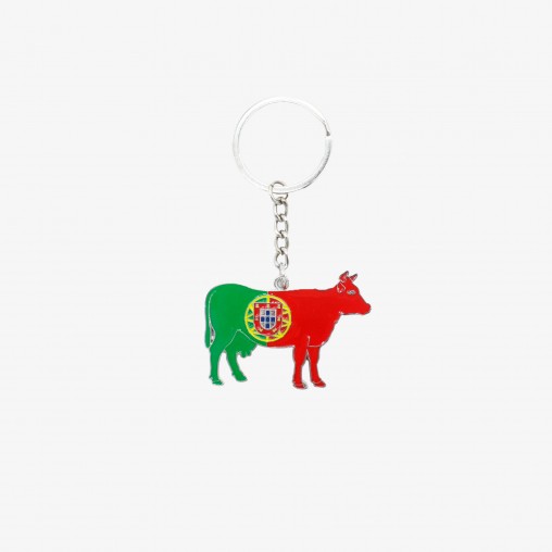 Força Portugal Cow Keychain