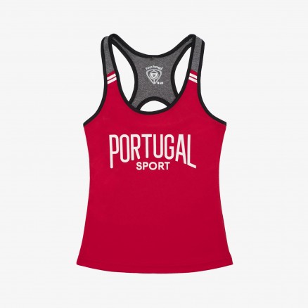 Singlet Força Portugal Sport JR (Rapariga)