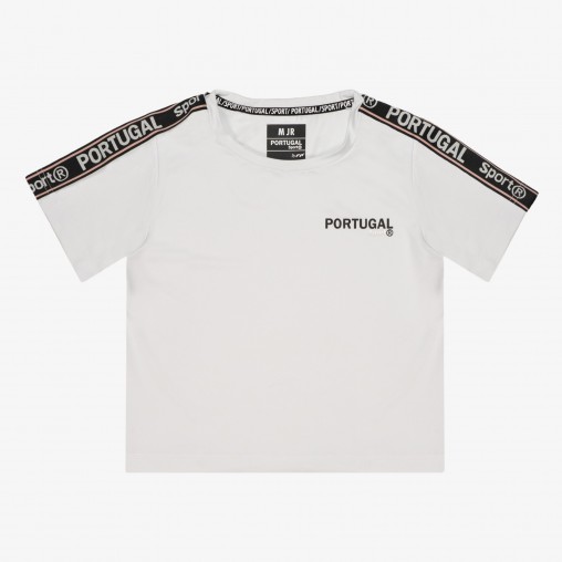 T-Shirt Fora Portugal Fitness Tape JR (Rapariga)