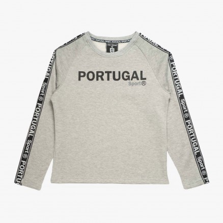 Força Portugal Tape Sweatshirt Round Collar  JR