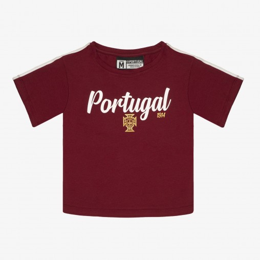 FPF Portugal Croped T-Shirt JR