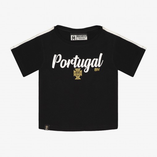 T-shirt Curto FPF Portugal Cruz JR