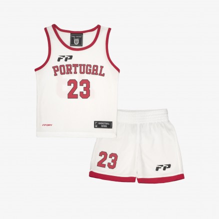 Kit de Basketball Força Portugal Bébé
