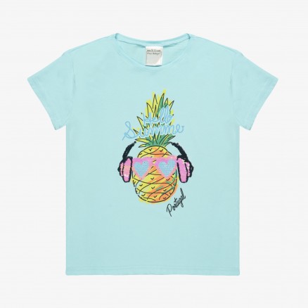 Força Portugal Pineapple T-Shirt JR (Girl)