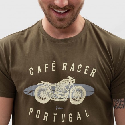 T-Shirt Força Portugal Cafe Racer