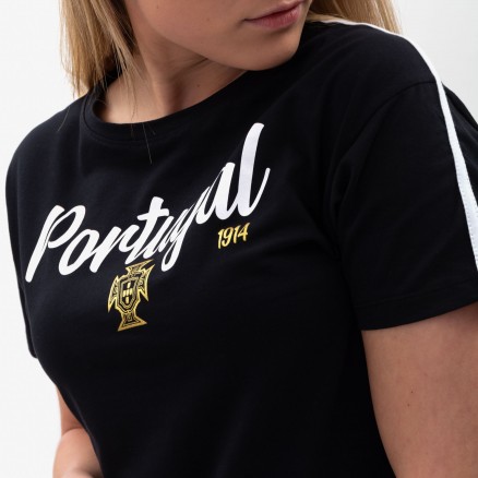 T-shirt Curto FPF Portugal Cruz