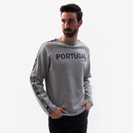 Sweatshirt gola redonda Força Portugal Tape