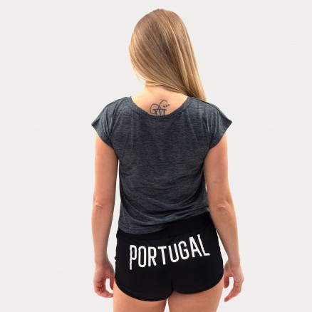 T-Shirt Curto Força Portugal Fitness