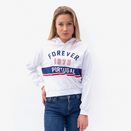 Força  Portugal "Portugal Forever" Cropped Hoodie