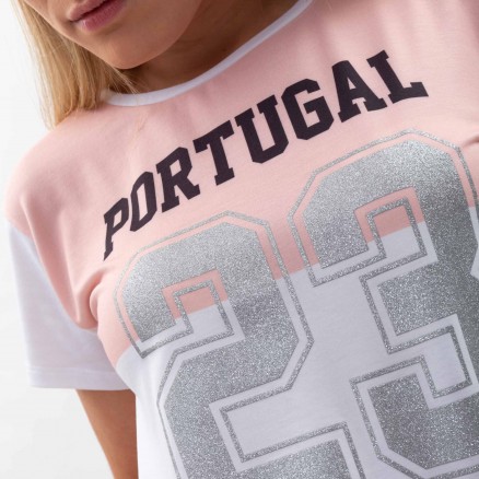 T-Shirt Court Força Portugal "23"