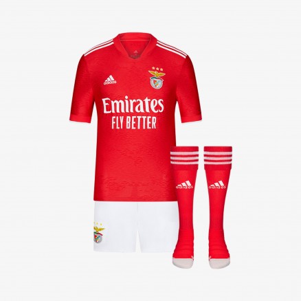 Kit SL Benfica JR2021/22 - Domicile