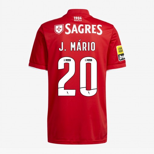 Maillot  SL Benfica 2021/22 - J. Mário 20
