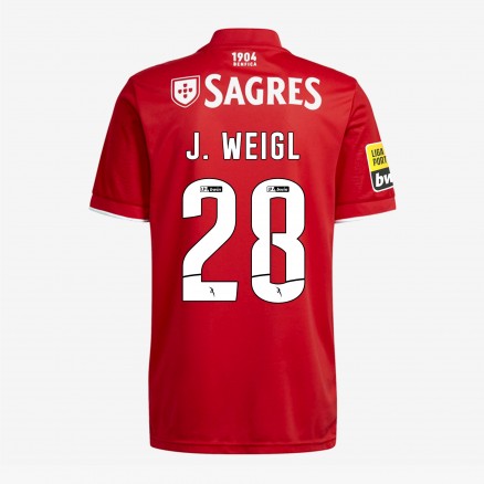 Camisola SL Benfica 2021/22 - J. Weigl 28