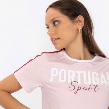 T-shirt curta Força Portugal
