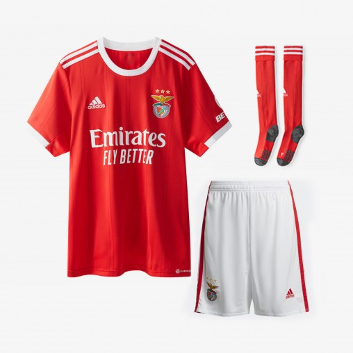 Kit  SL Benfica JR 2022/23 - Domicile