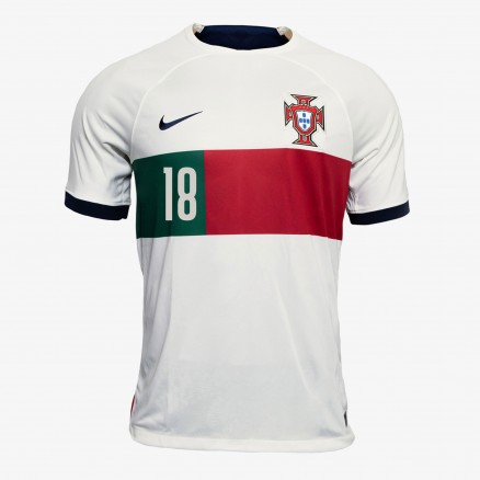 Camisola Alternativa Portugal FPF 2022 - R.NEVES 18
