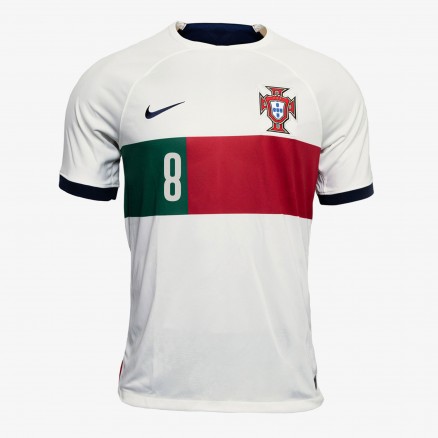 Camisola Alternativa Portugal FPF 2022 - B.FERNANDES 8