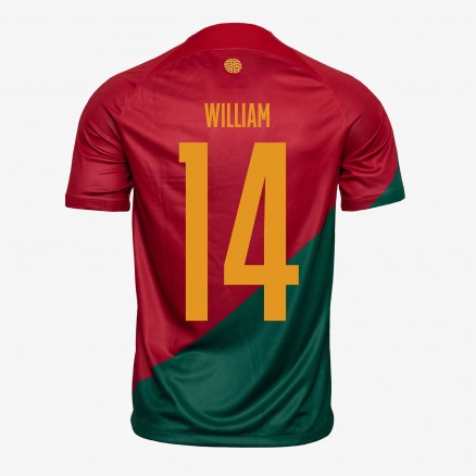 Camisola Principal Portugal FPF 2022 - WILLIAM 14