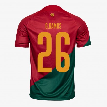 Camisola Principal Portugal FPF 2022 - G.RAMOS 26