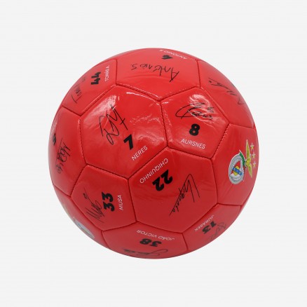 Autographed SL Benfica ball