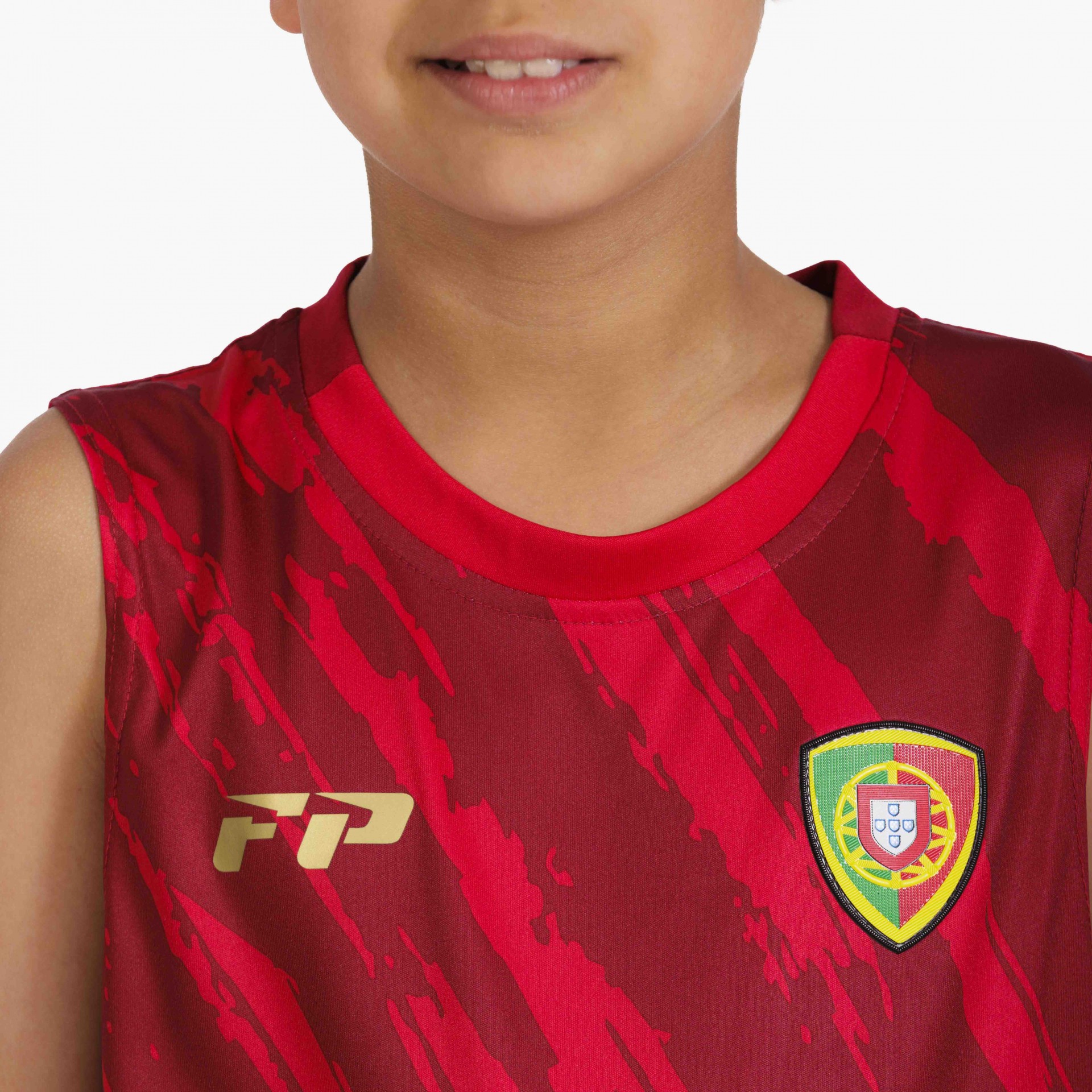 Singlet de Jogo Força Portugal JR