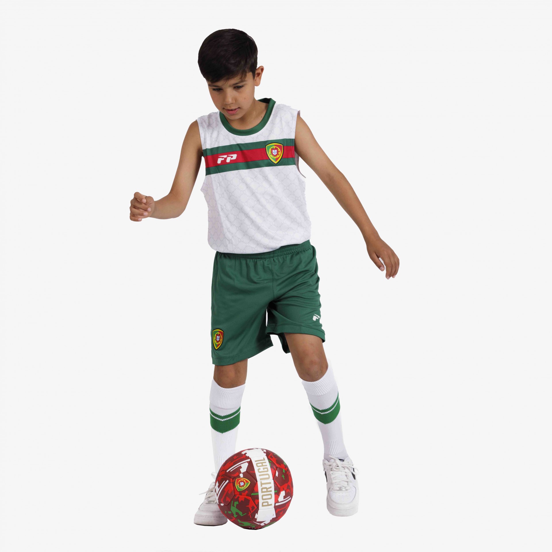 Singlet de Jogo Força Portugal JR