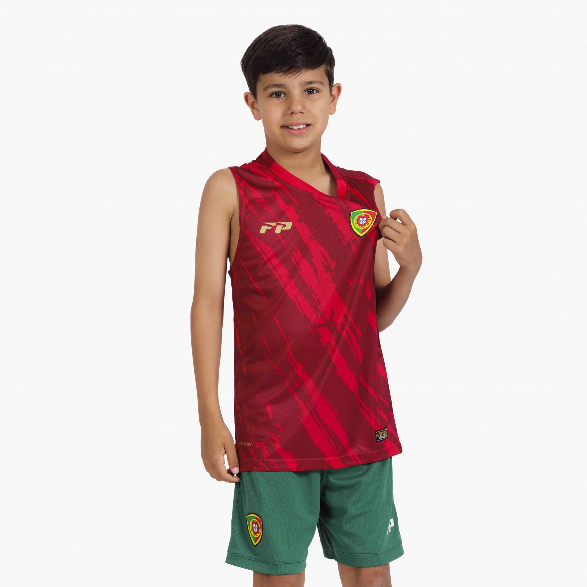 Singlet de Jogo Força Portugal JR