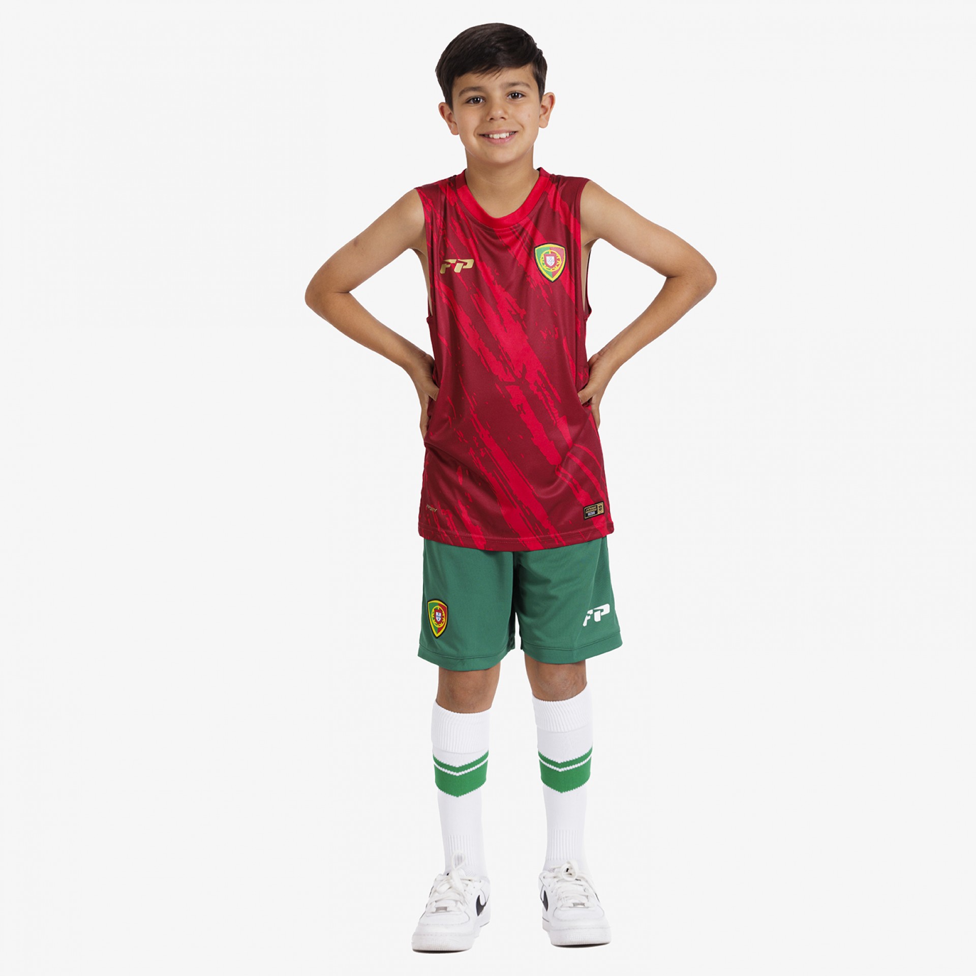 Singlet de Jogo Força Portugal JR