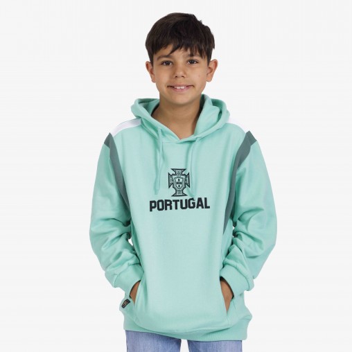 Sweatshirt JR com capuz - Portugal FPF