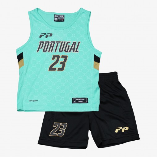 Kit de Basketball Fora Portugal Bb