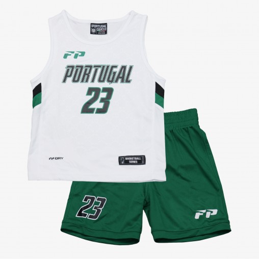 Conjunto Basquetebol Fora Portugal Bb