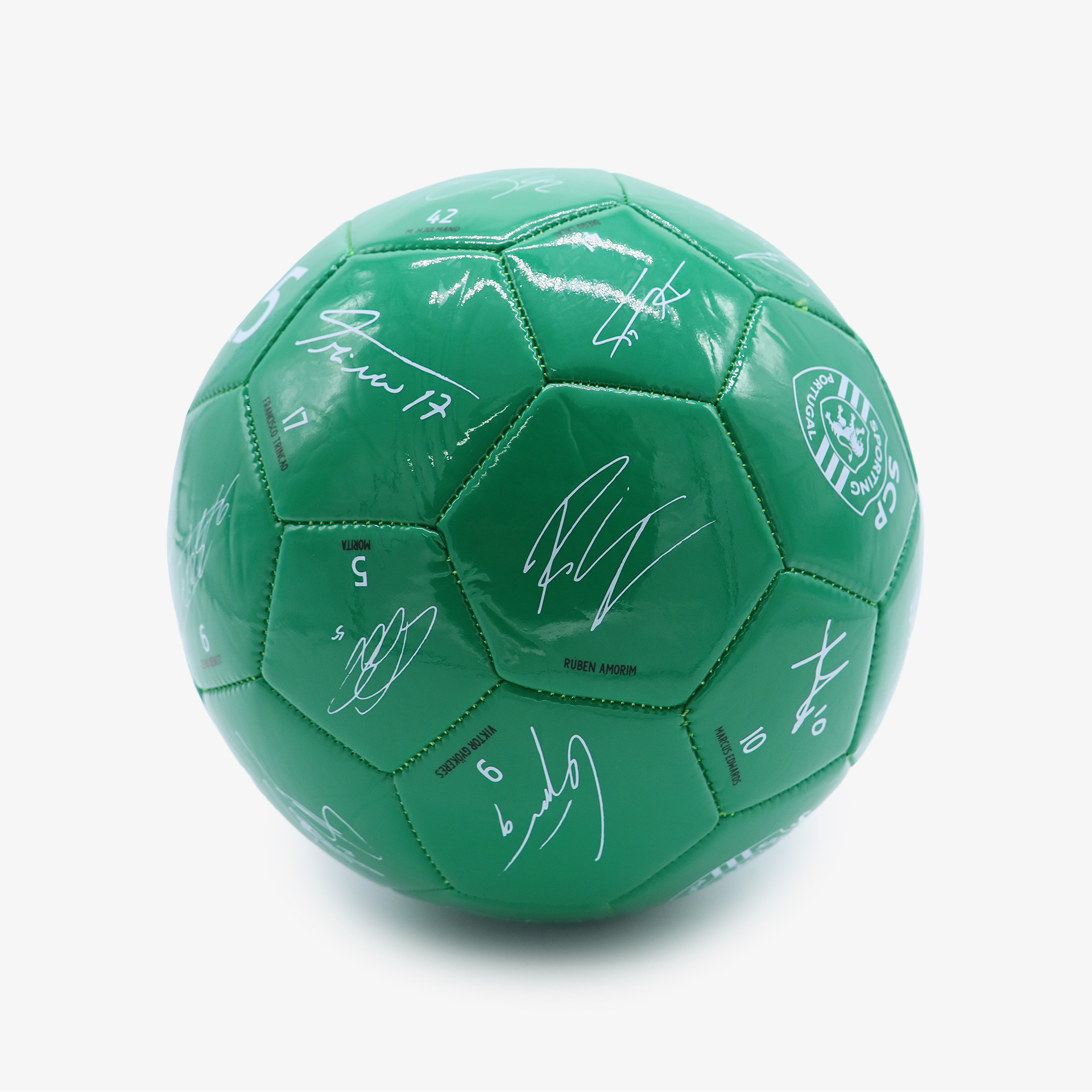 Bola do Sporting CP Autografada