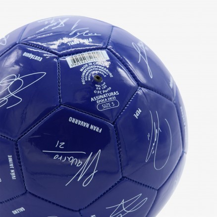 Bola do FC Porto Autografada