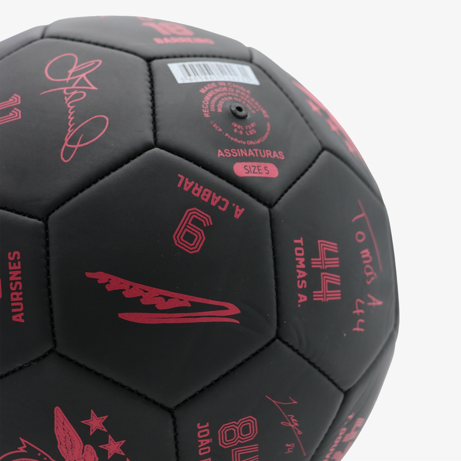 Ballon SL Benfica dédicacé