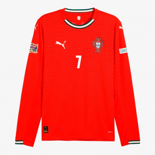 Camisola Principal Ronaldo FPF 2025 - Manga Comprida
