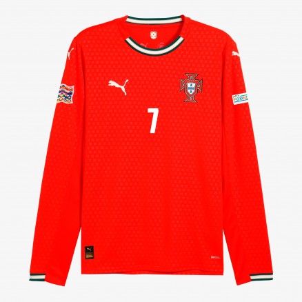 Maillot Domicile Ronaldo FPF 2025 - Manches Longues