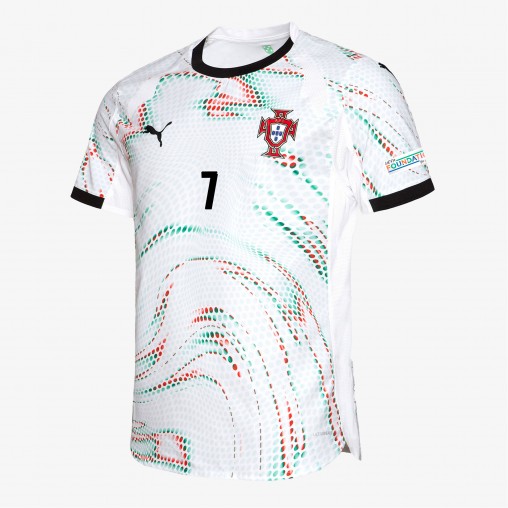 Camisola Alternativa Authentic Portugal FPF 2025 - Ronaldo