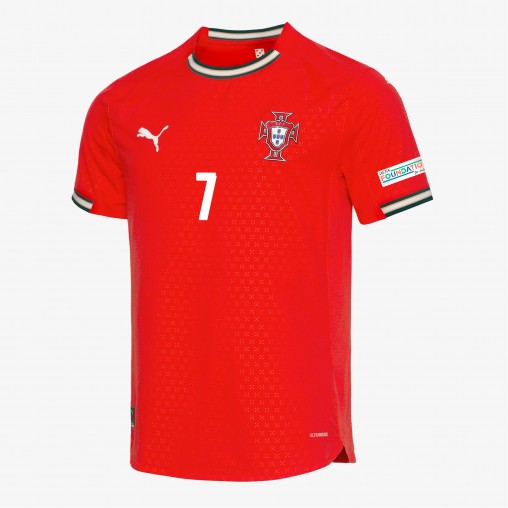 Camisola Principal Authentic Portugal FPF 2025 - Ronaldo