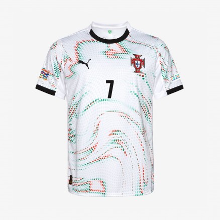 Camisola Alternativa Portugal FPF JR 2025 - Ronaldo