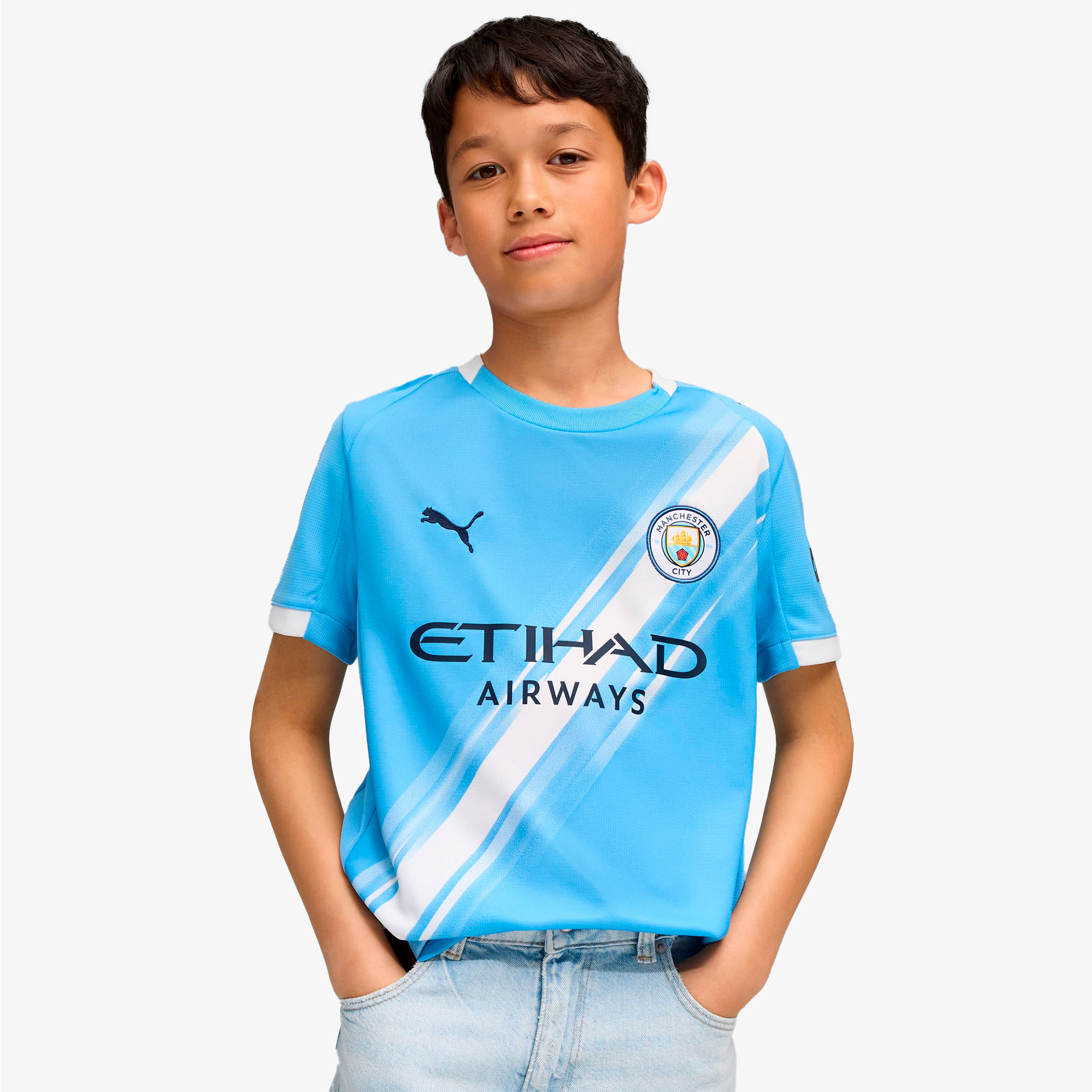 Camisola JR Manchester City 2025/26 - Principal