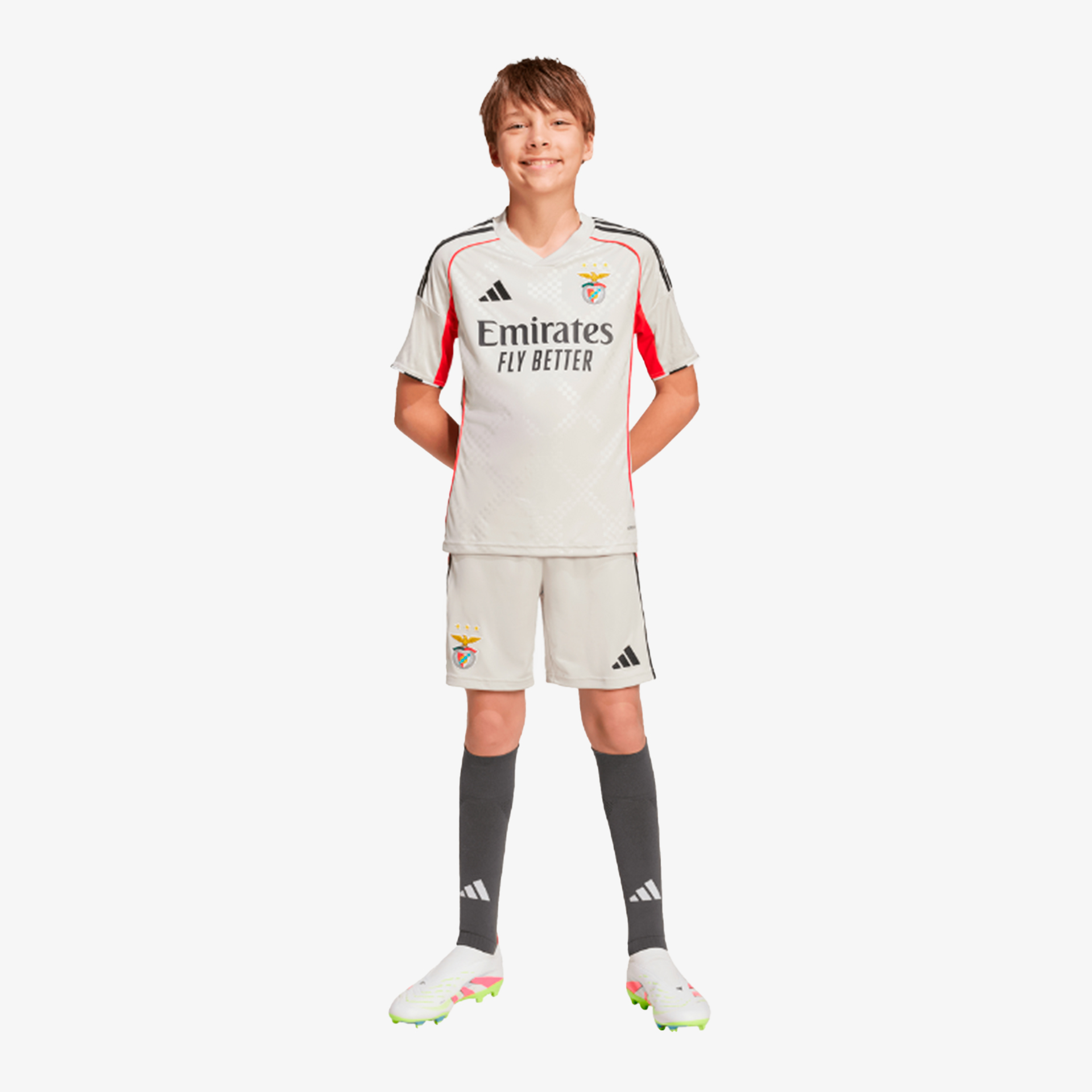 Kit JR SL Benfica JR 2025/26 - Alternativo