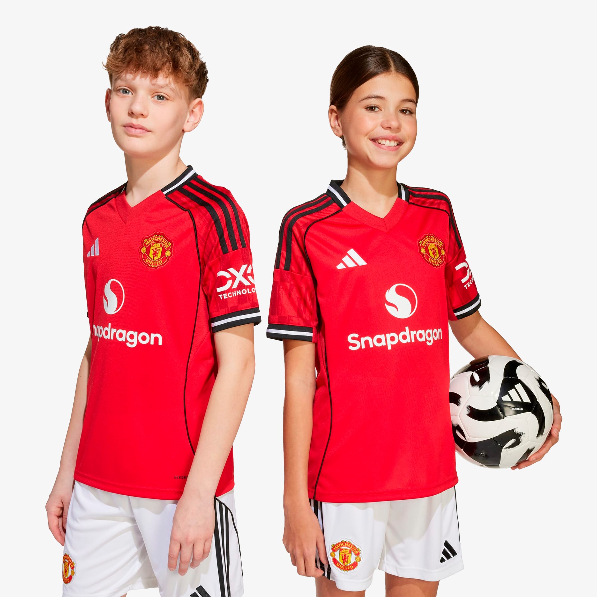 Camisola JR Manchester United 2025/26 - Principal