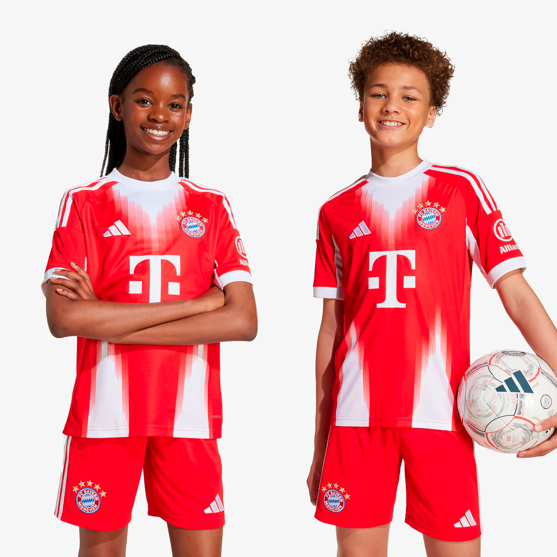 Maillot JR FC Bayern Munich 2025/26 - Domicile