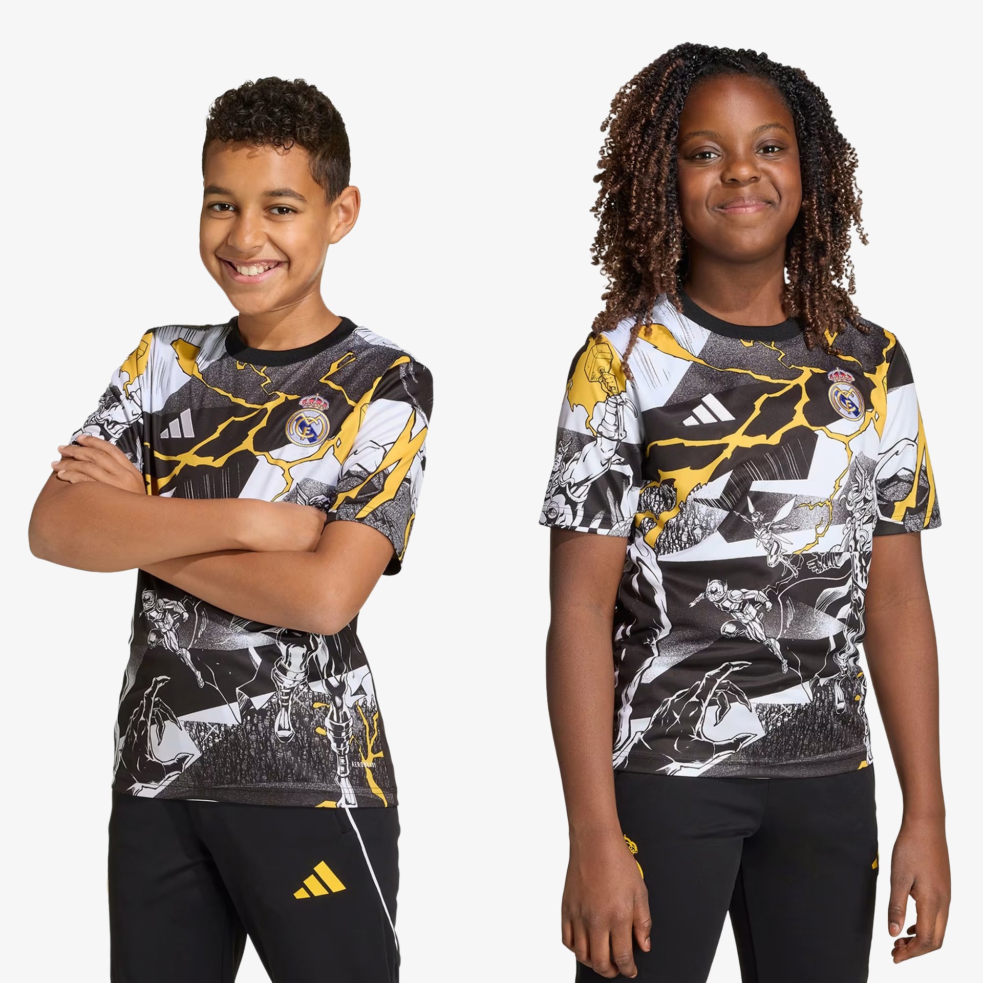 Real Madrid 2025/26 JR Jersey - Warm-up