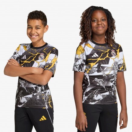 Real Madrid 2025/26 JR Jersey - Warm-up - 25361-P-MATCH - Força