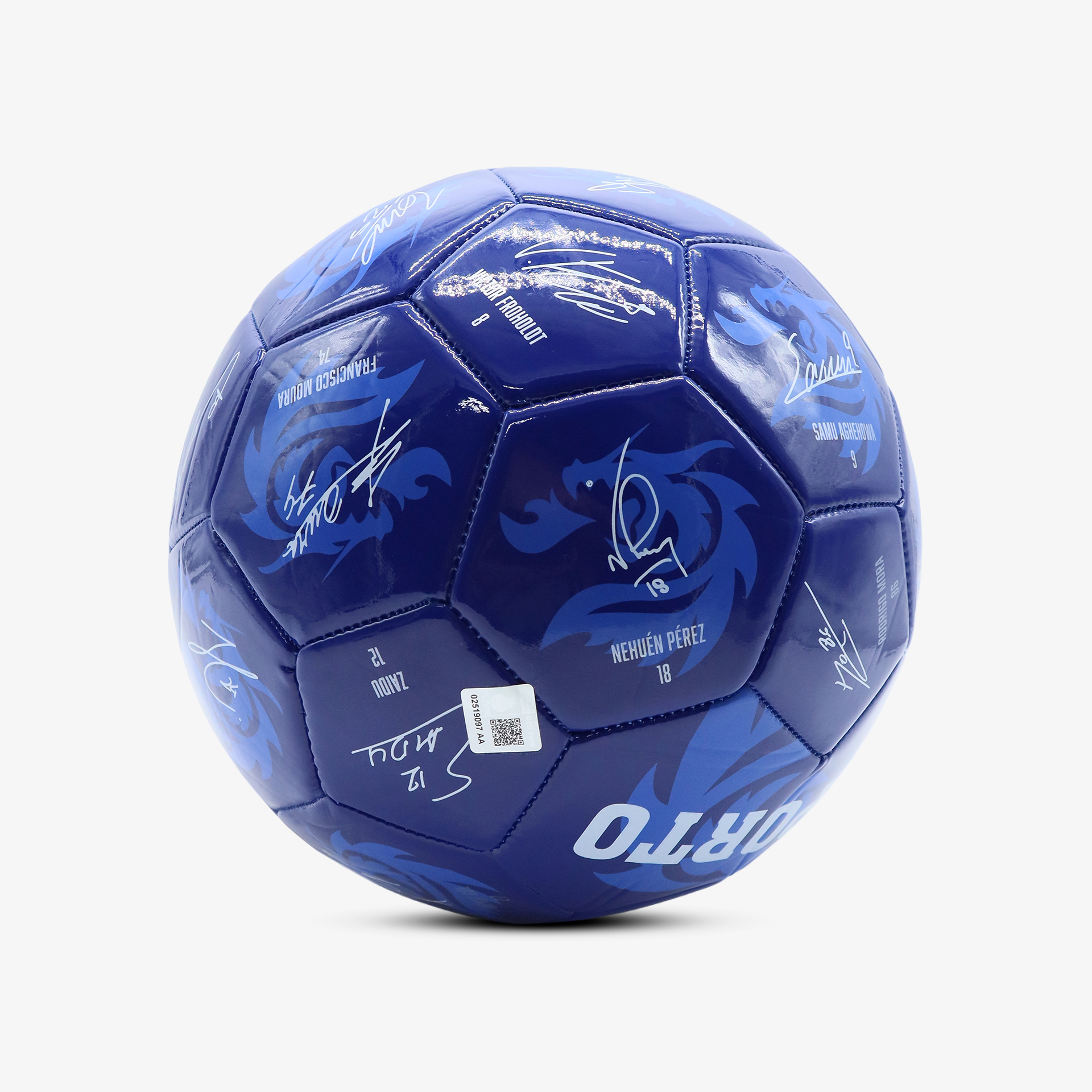 Autographed FC Porto ball