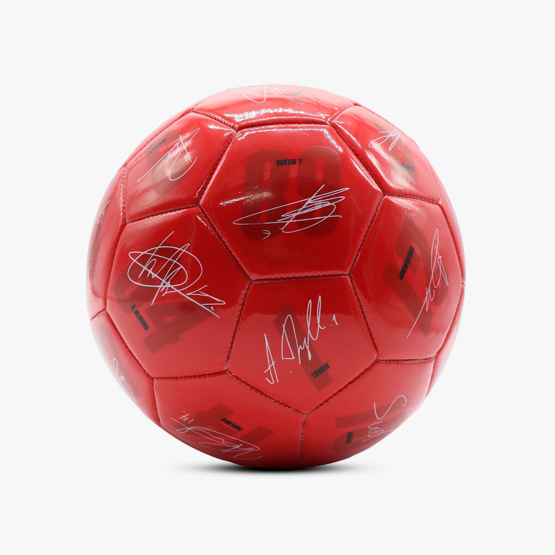 Autographed SL Benfica ball
