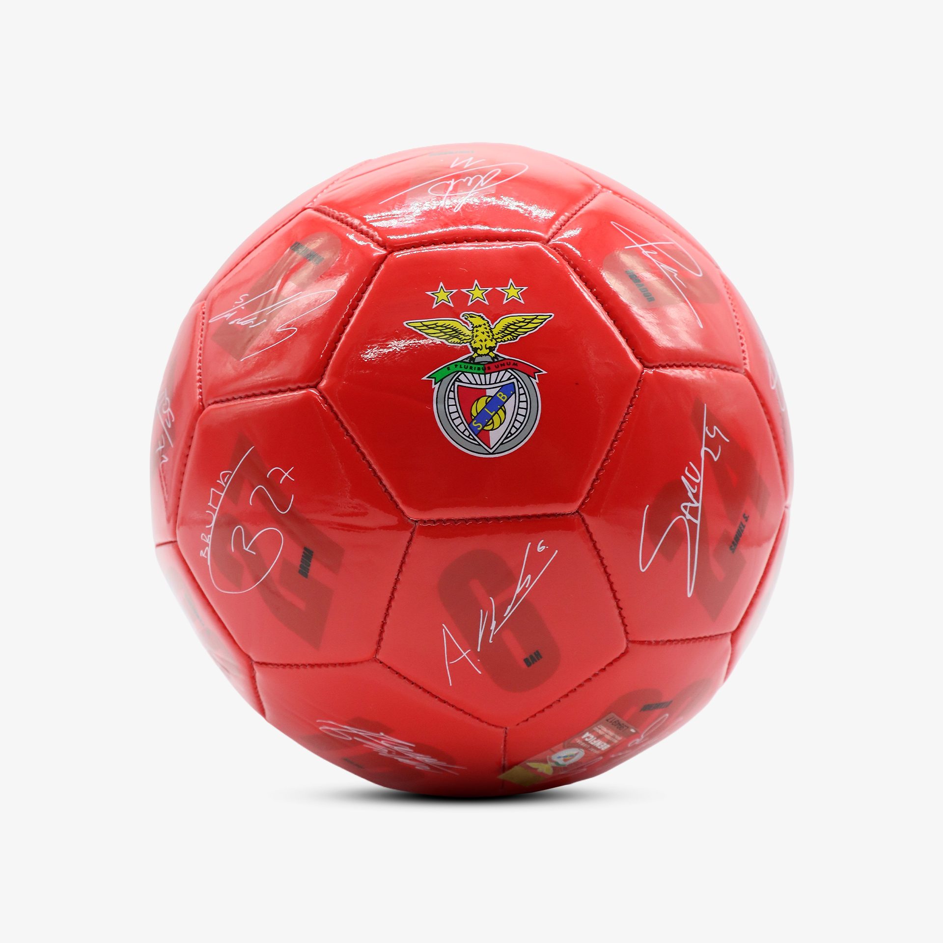 Autographed SL Benfica ball