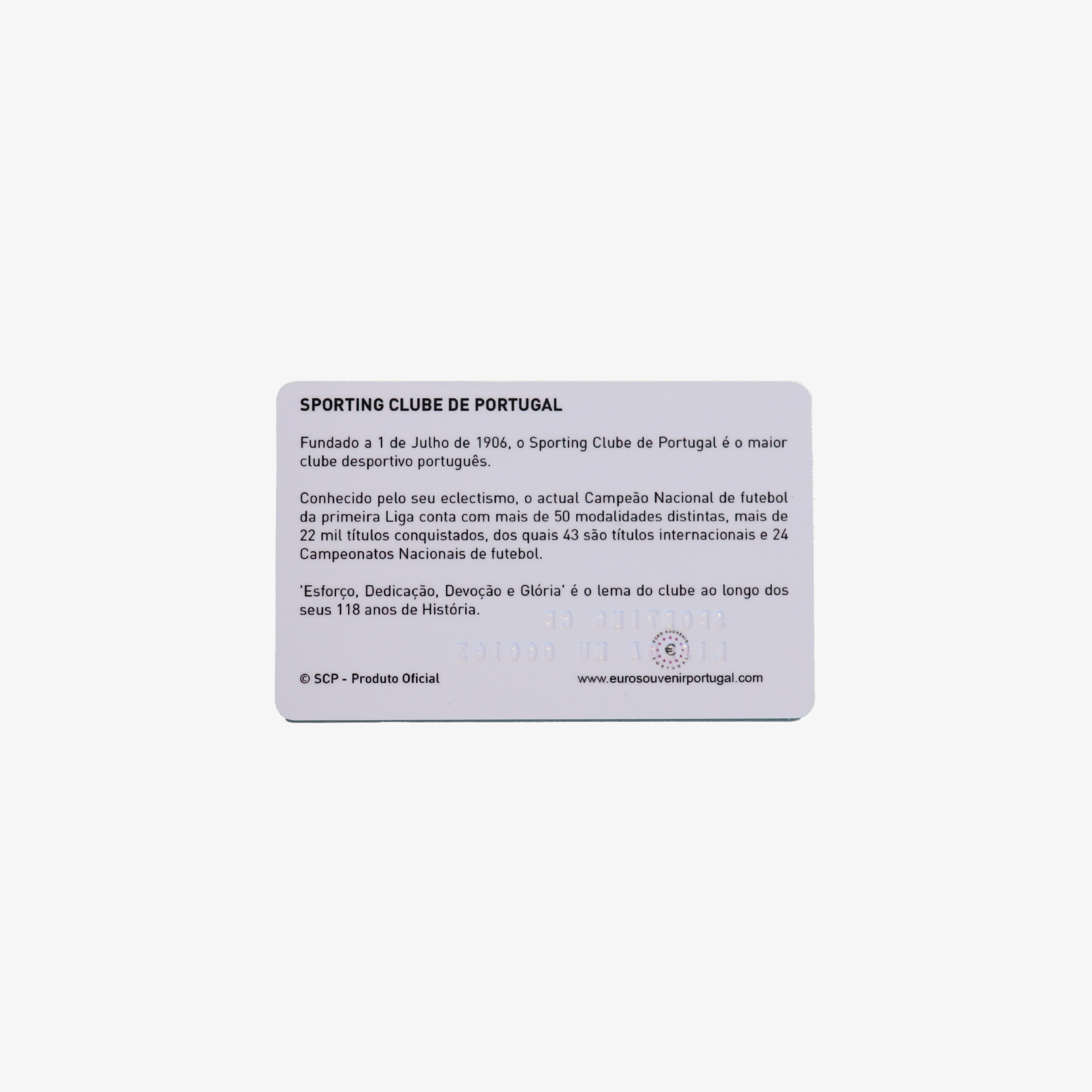 Sporting CP Card